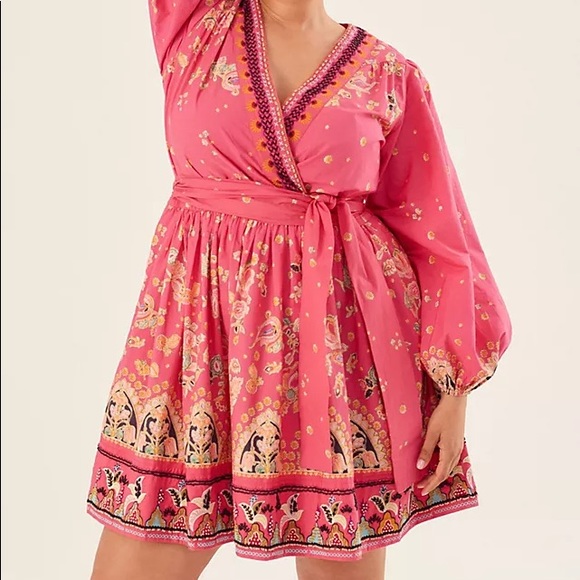 NWT - Raquel Embroidered Mini Dress - Picture 9 of 13